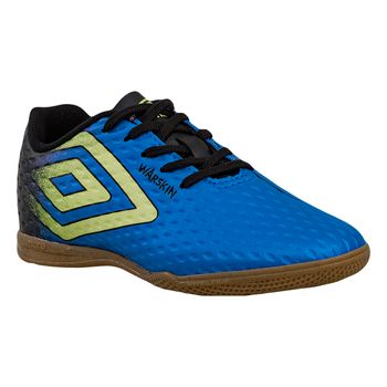 Chuteira-Indoor-Azul-Warskin-|-Umbro-Tamanho--30---Cor--AZUL-ELETRICO-0